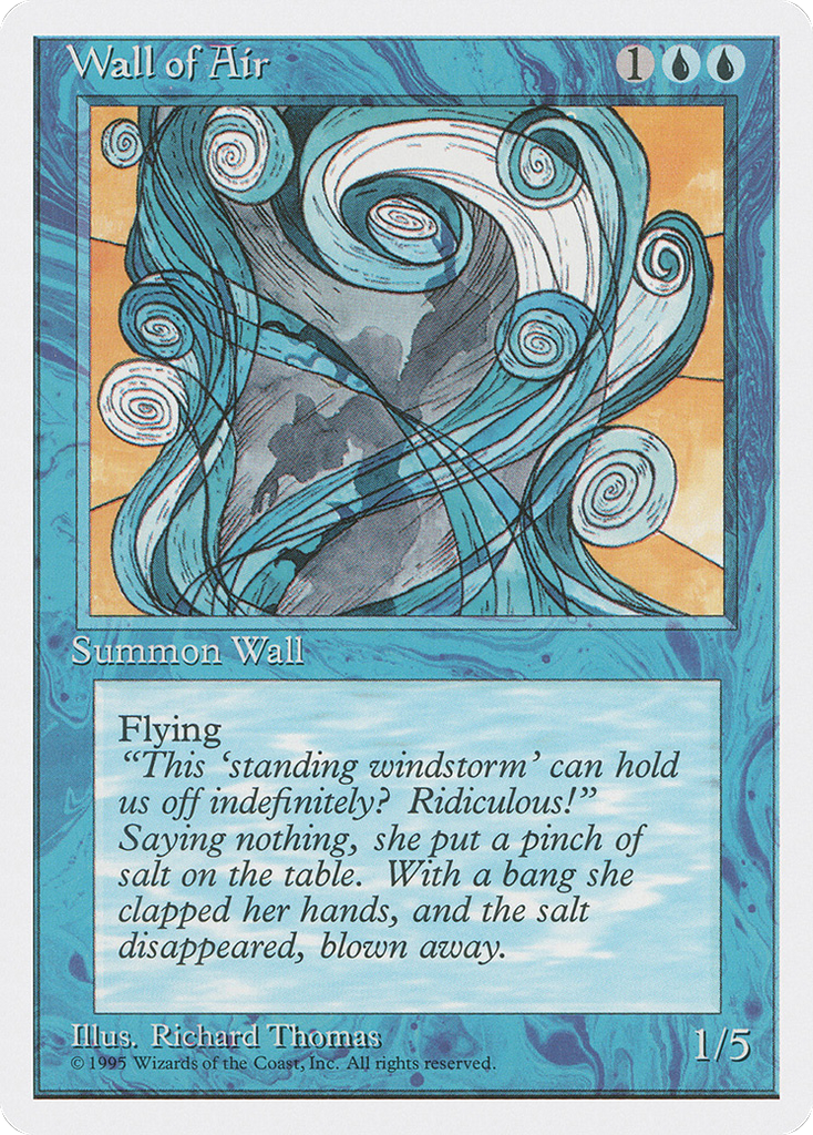 Magic: The Gathering - Wall of Air - Fourth Edition