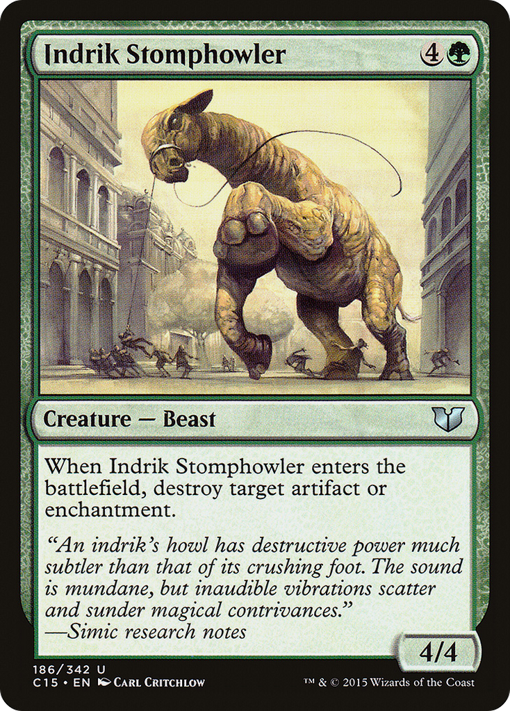 Magic: The Gathering - Indrik Stomphowler - Commander 2015