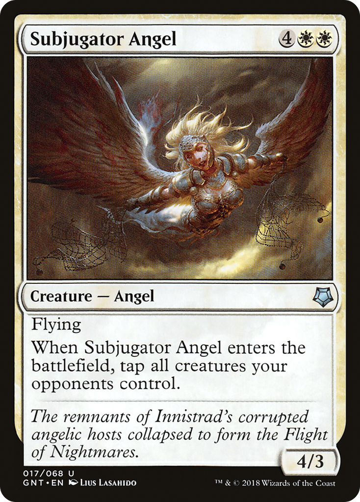 Magic: The Gathering - Subjugator Angel - Game Night
