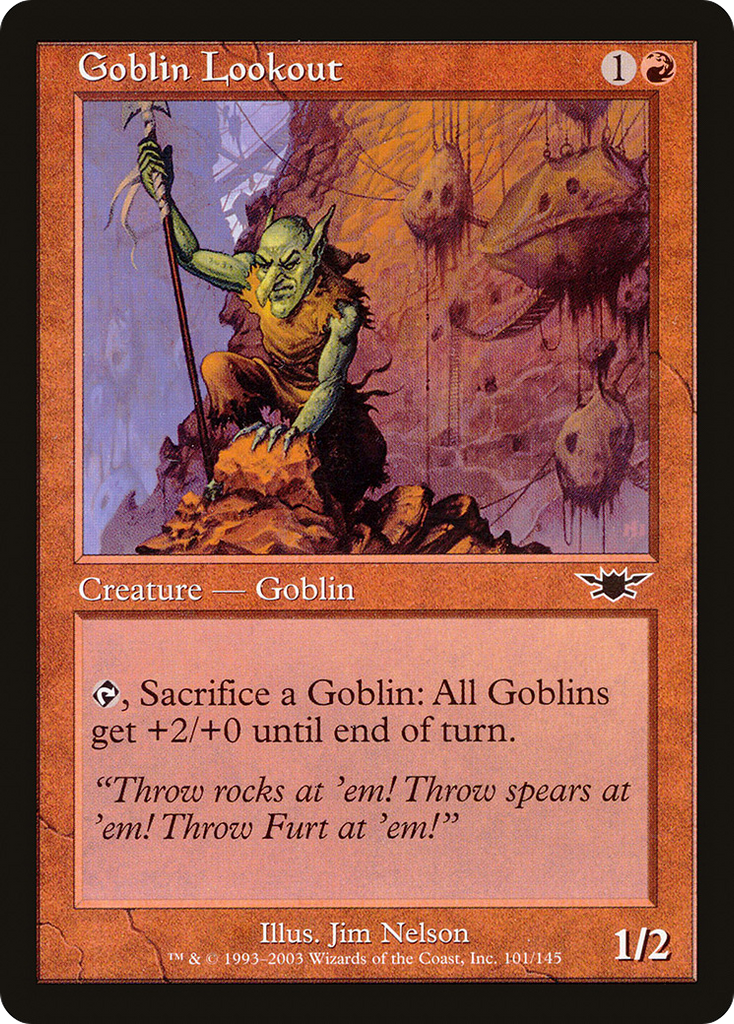 Magic: The Gathering - Goblin Lookout - Legions