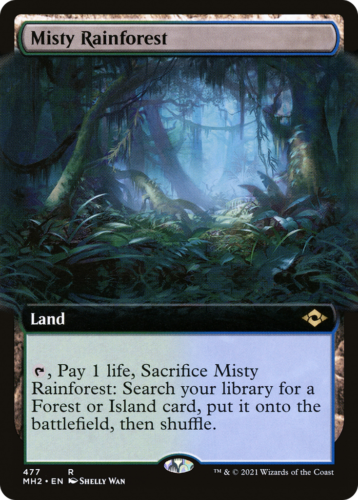 Magic: The Gathering - Misty Rainforest - Modern Horizons 2