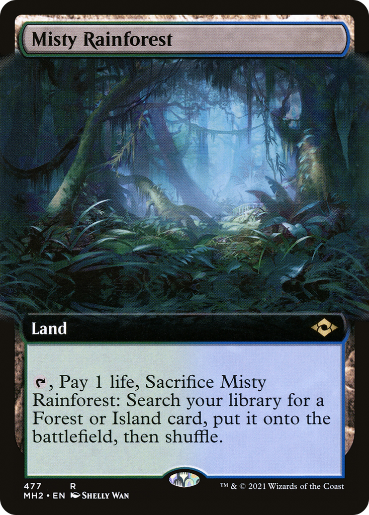 Magic: The Gathering - Misty Rainforest Foil - Modern Horizons 2