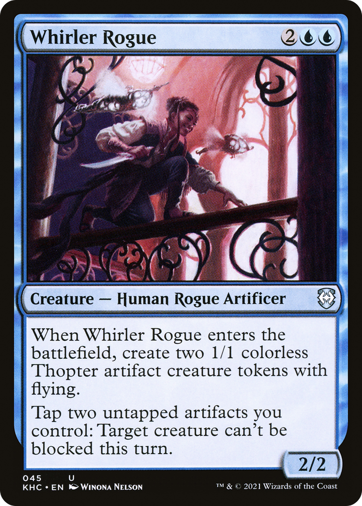 Magic: The Gathering - Whirler Rogue - Kaldheim Commander