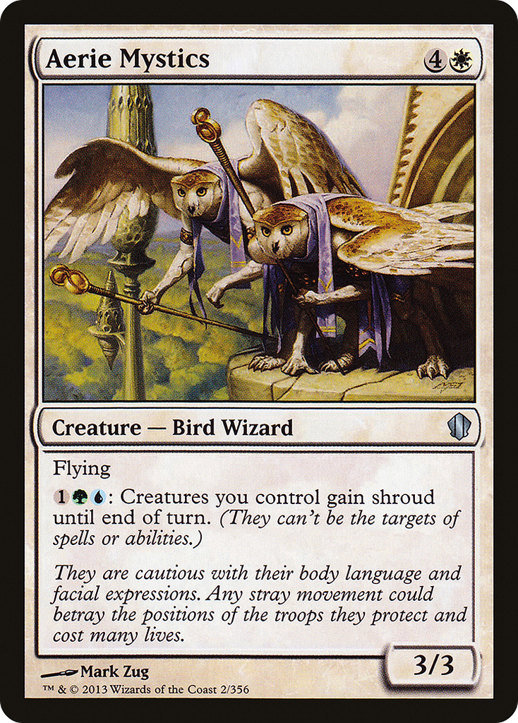 Magic: The Gathering - Aerie Mystics - Commander 2013