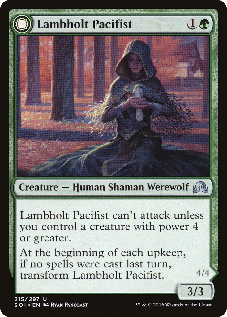 Magic: The Gathering - Lambholt Pacifist // Lambholt Butcher - Shadows over Innistrad