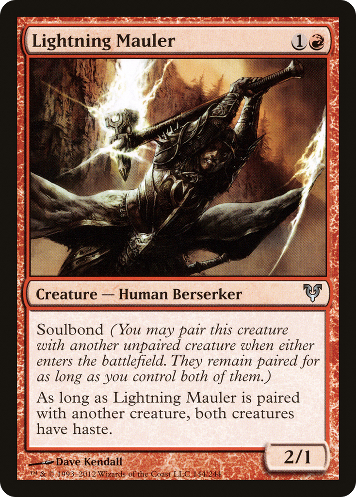 Magic: The Gathering - Lightning Mauler - Avacyn Restored