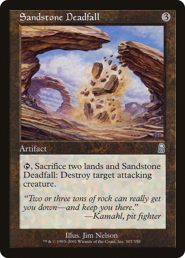 Magic: The Gathering - Sandstone Deadfall - Odyssey
