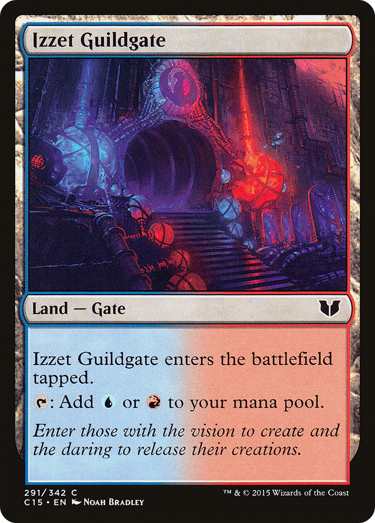 Magic: The Gathering - Izzet Guildgate - Commander 2015