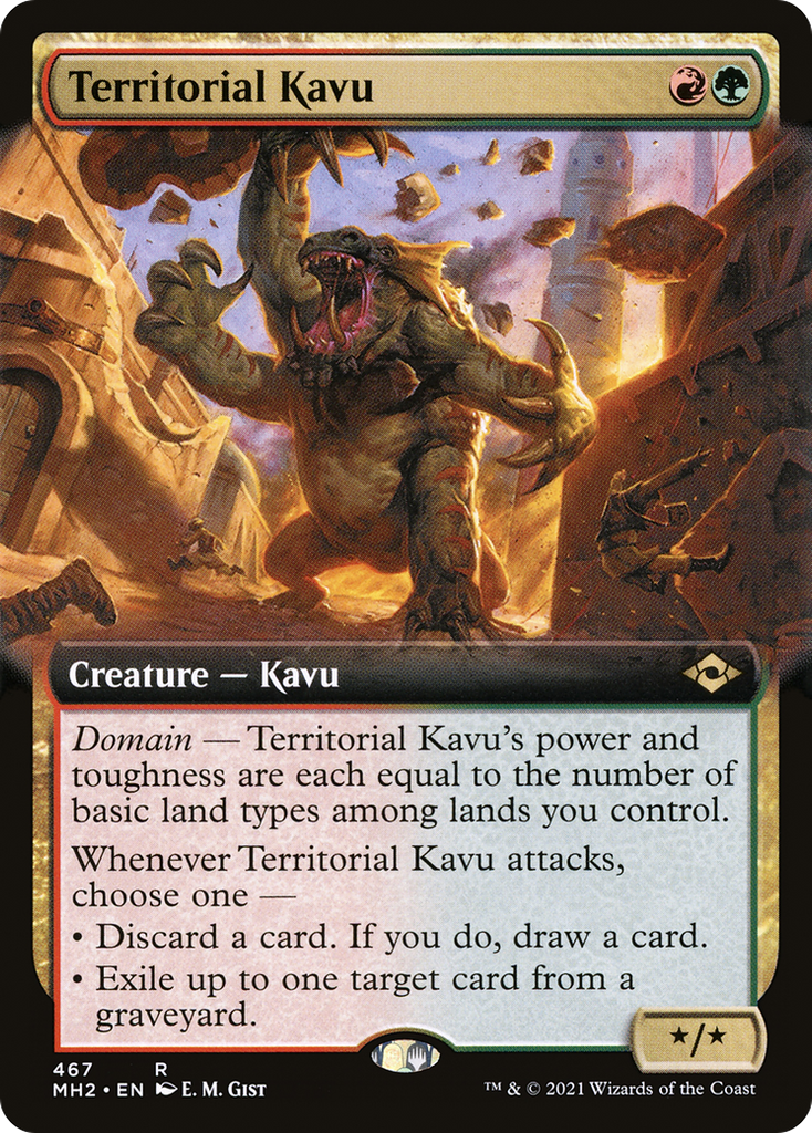 Magic: The Gathering - Territorial Kavu Foil - Modern Horizons 2