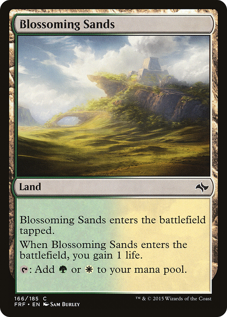 Magic: The Gathering - Blossoming Sands - Fate Reforged