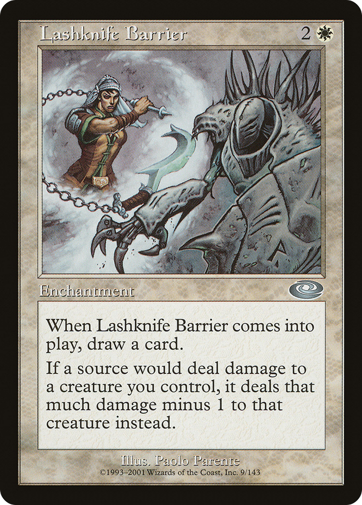 Magic: The Gathering - Lashknife Barrier - Planeshift