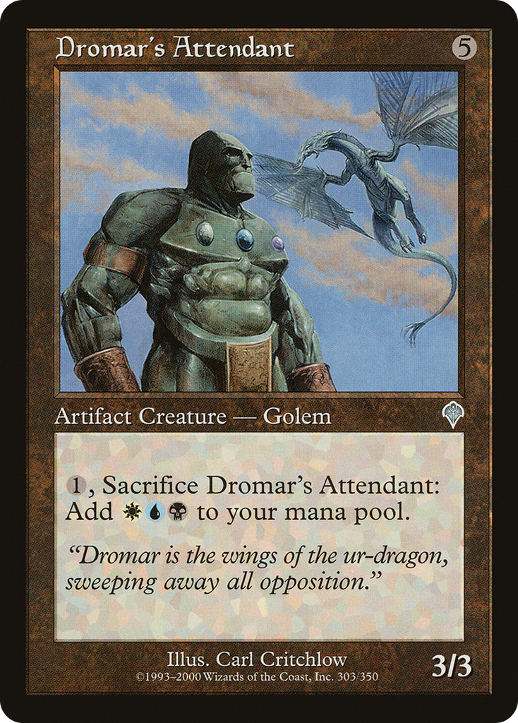 Magic: The Gathering - Dromar's Attendant - Invasion