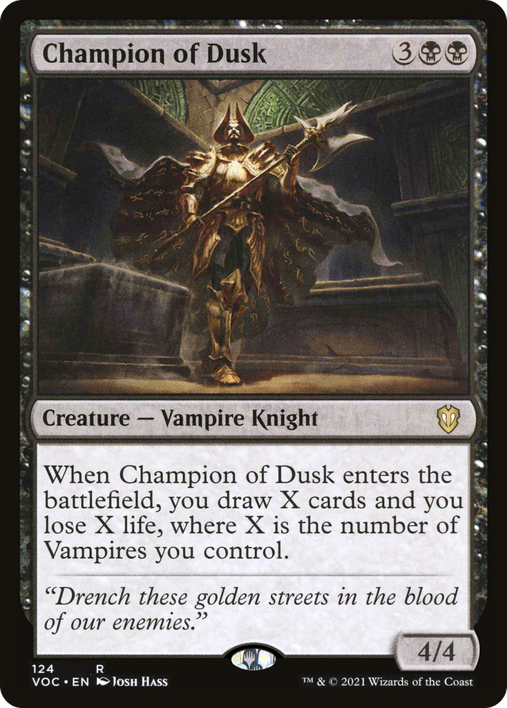 Magic: The Gathering - Champion of Dusk - Crimson Vow Commander