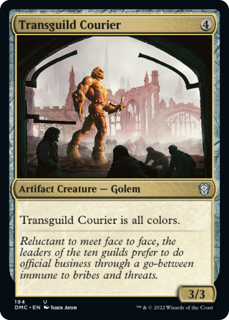 Magic: The Gathering - Transguild Courier - Dominaria United Commander