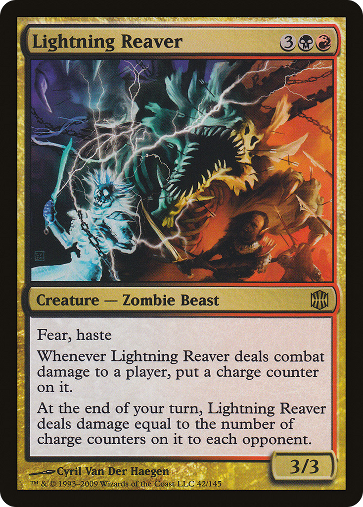 Magic: The Gathering - Lightning Reaver - Alara Reborn