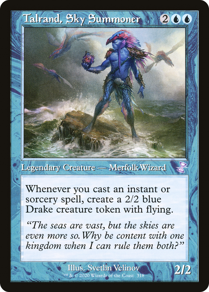 Magic: The Gathering - Talrand, Sky Summoner - Time Spiral Remastered