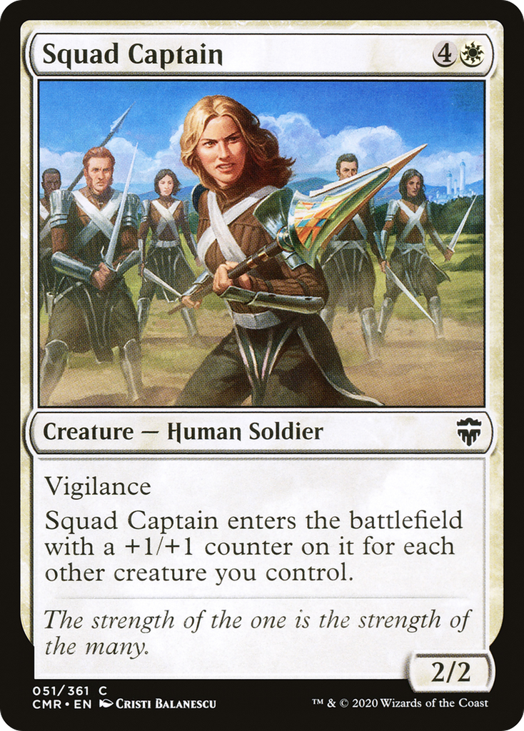Magic: The Gathering - Squad Captain - Commander Legends