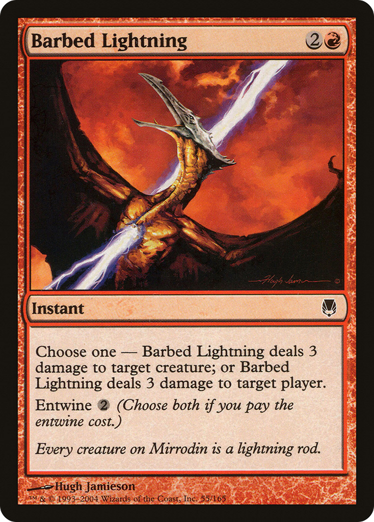 Magic: The Gathering - Barbed Lightning - Darksteel