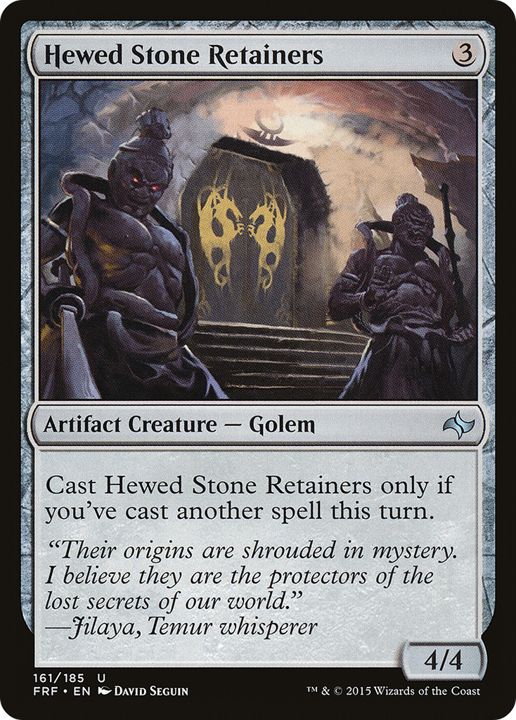 Magic: The Gathering - Hewed Stone Retainers - Fate Reforged