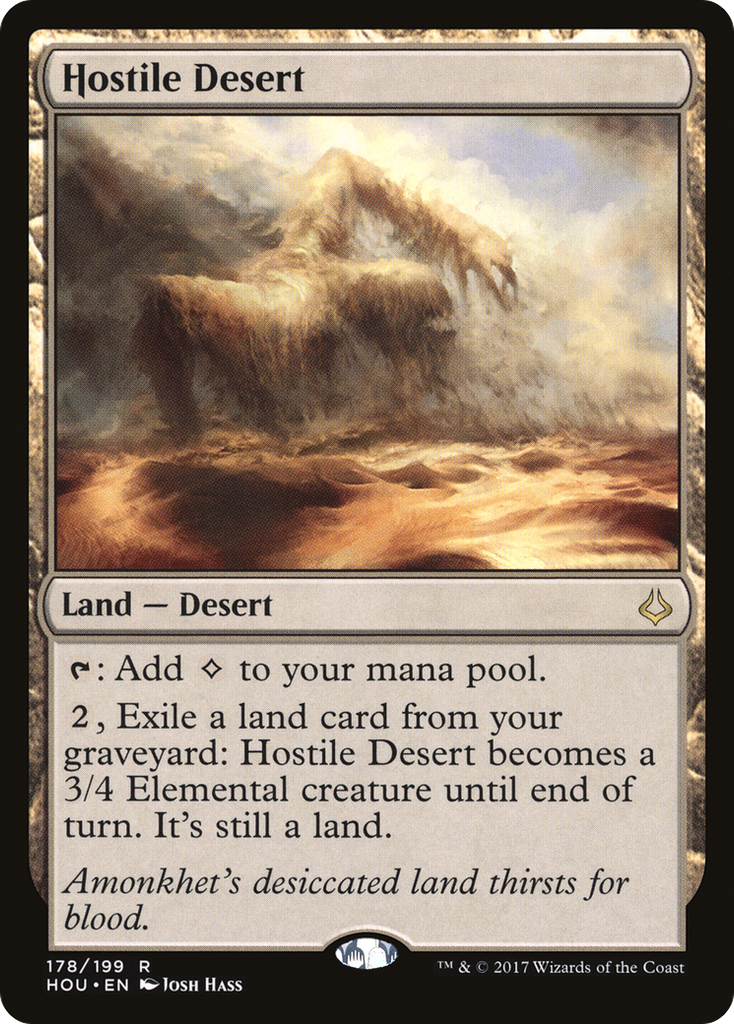 Magic: The Gathering - Hostile Desert - Hour of Devastation