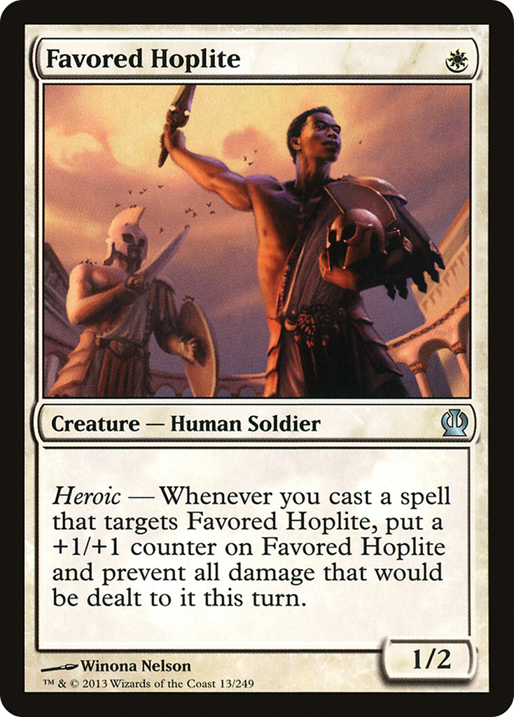 Magic: The Gathering - Favored Hoplite - Theros