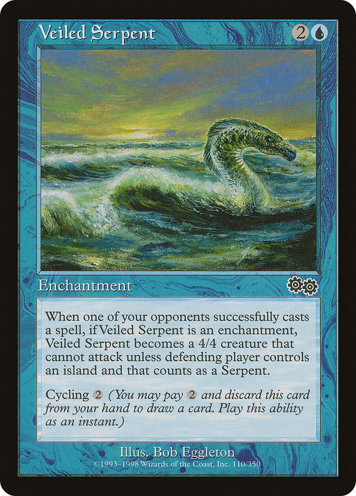 Magic: The Gathering - Veiled Serpent - Urza's Saga