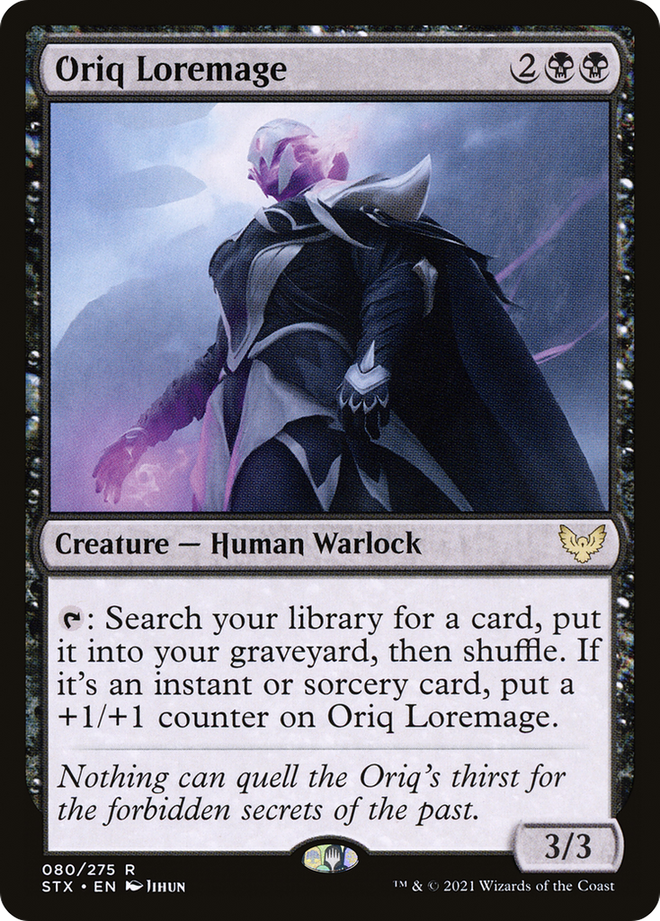 Magic: The Gathering - Oriq Loremage - Strixhaven: School of Mages