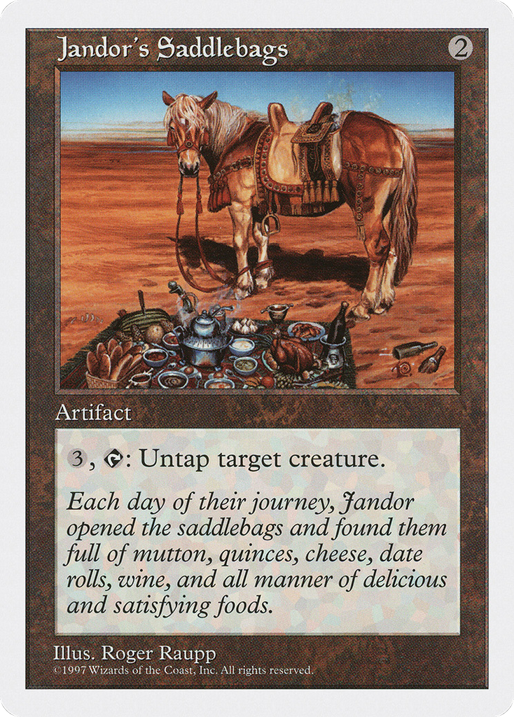 Magic: The Gathering - Jandor's Saddlebags - Fifth Edition