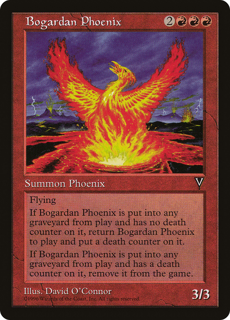 Magic: The Gathering - Bogardan Phoenix - Visions