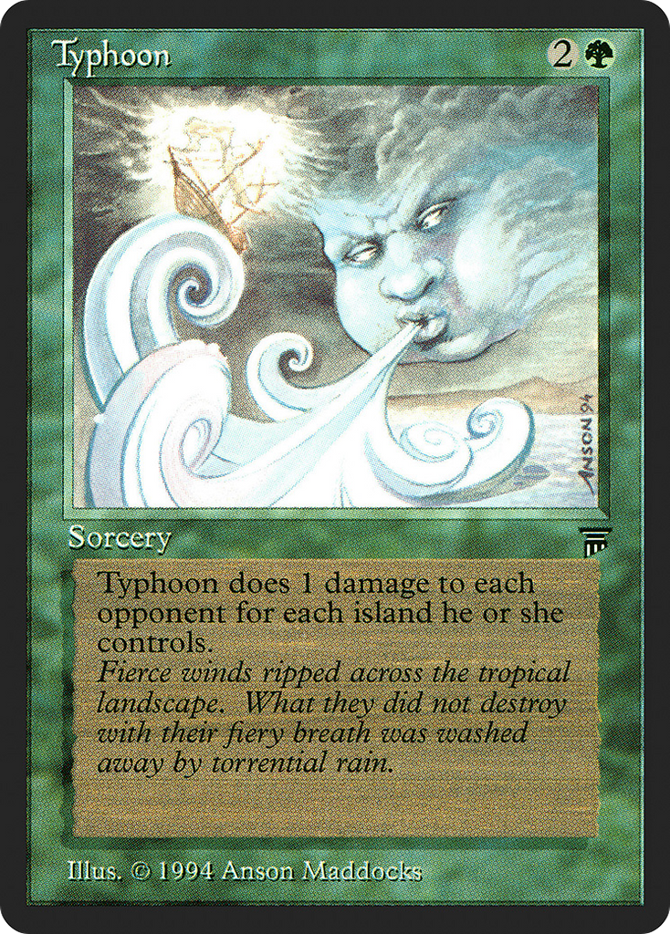 Magic: The Gathering - Typhoon - Legends