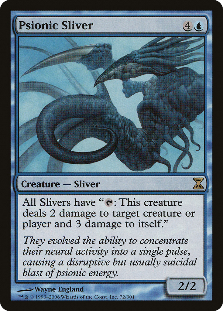 Magic: The Gathering - Psionic Sliver - Time Spiral