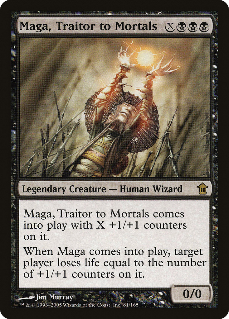 Magic: The Gathering - Maga, Traitor to Mortals - Saviors of Kamigawa