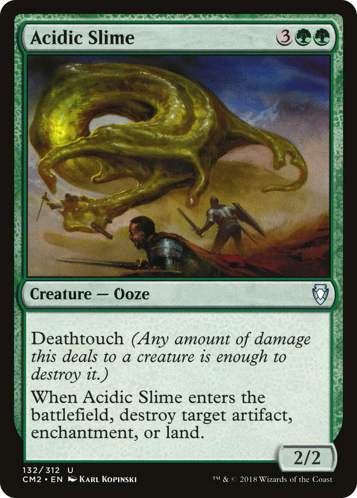 Magic: The Gathering - Acidic Slime - Commander Anthology Volume II