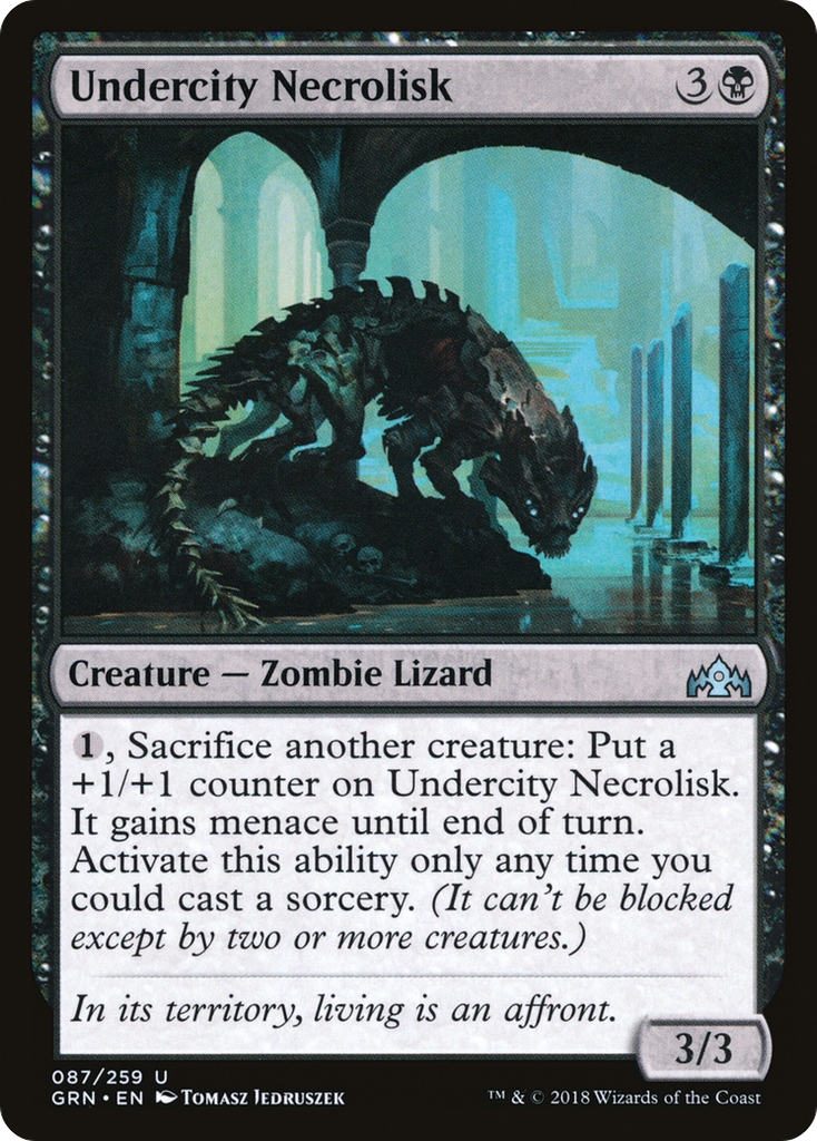 Magic: The Gathering - Undercity Necrolisk - Guilds of Ravnica