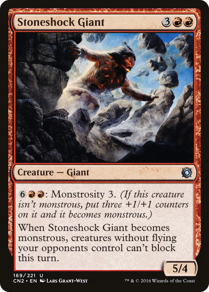 Magic: The Gathering - Stoneshock Giant - Conspiracy: Take the Crown