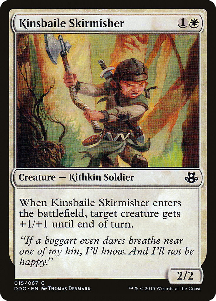 Magic: The Gathering - Kinsbaile Skirmisher - Duel Decks: Elspeth vs. Kiora
