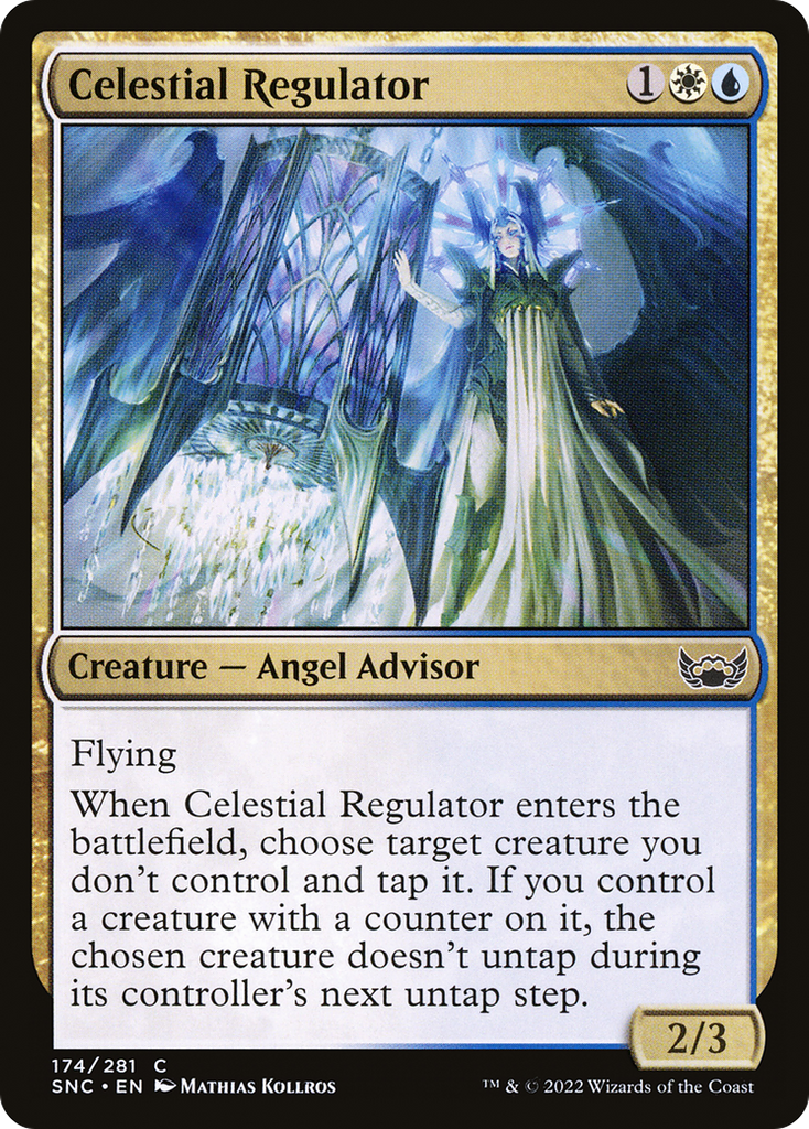 Magic: The Gathering - Celestial Regulator - Streets of New Capenna