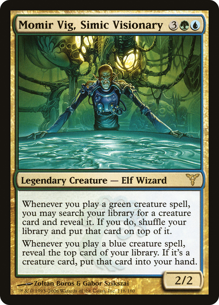 Magic: The Gathering - Momir Vig, Simic Visionary - Dissension