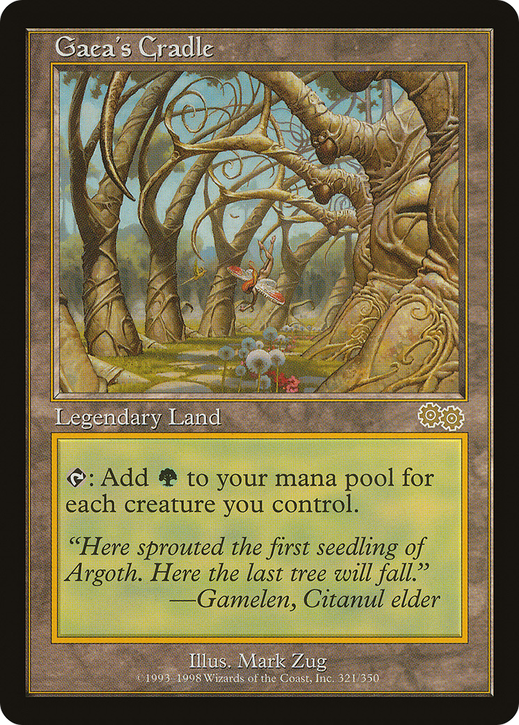 Magic: The Gathering - Gaea's Cradle - Urza's Saga