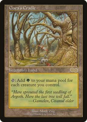 Magic: The Gathering - Gaea's Cradle - Urza's Saga