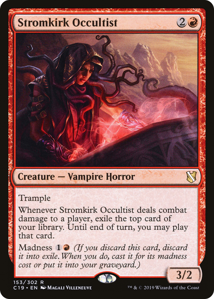 Magic: The Gathering - Stromkirk Occultist - Commander 2019