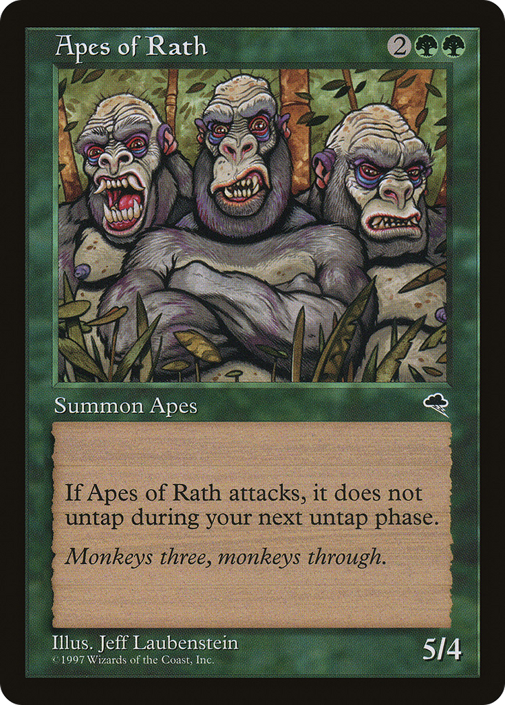 Magic: The Gathering - Apes of Rath - Tempest