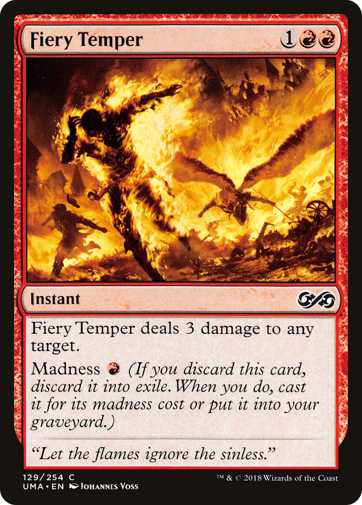 Magic: The Gathering - Fiery Temper - Ultimate Masters