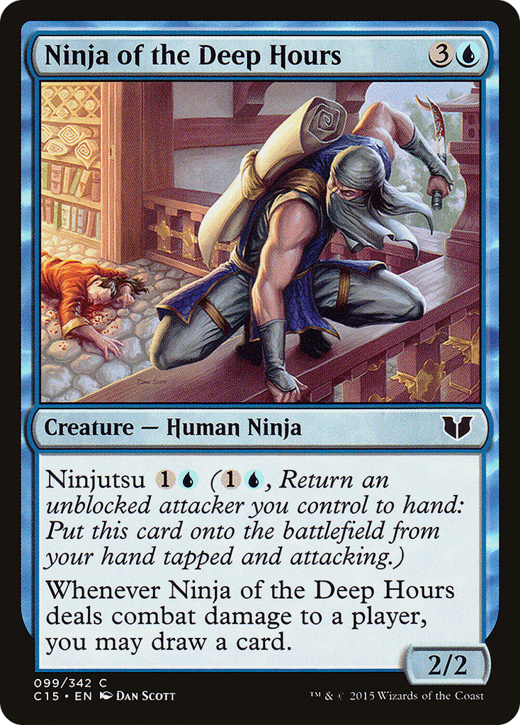 Magic: The Gathering - Ninja of the Deep Hours - Commander 2015