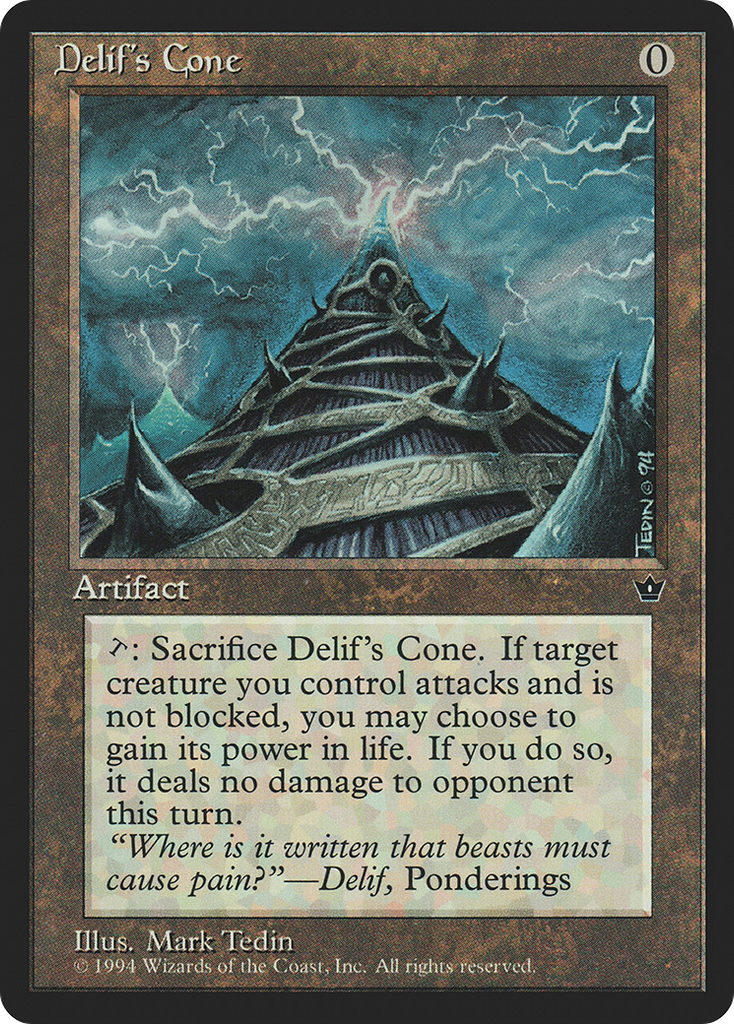 Magic: The Gathering - Delif's Cone - Fallen Empires
