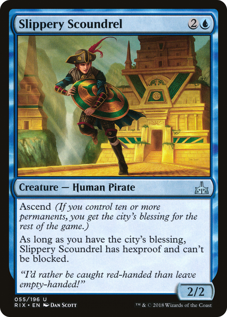 Magic: The Gathering - Slippery Scoundrel - Rivals of Ixalan