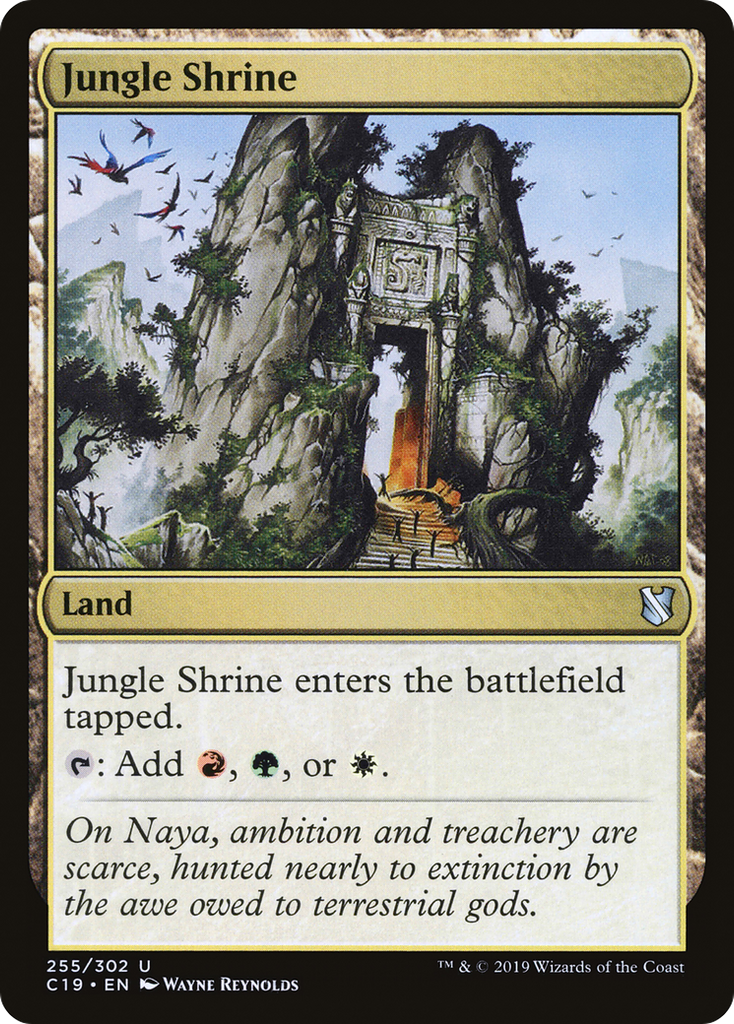 Magic: The Gathering - Jungle Shrine - Commander 2019