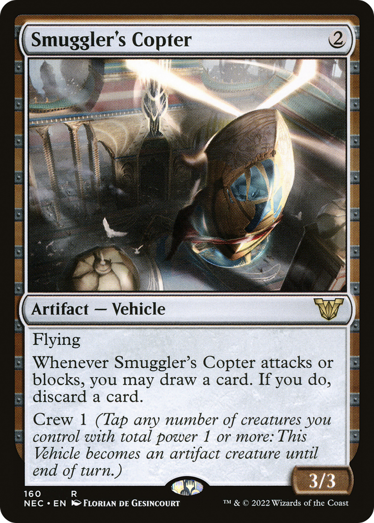Magic: The Gathering - Smuggler's Copter - Neon Dynasty Commander
