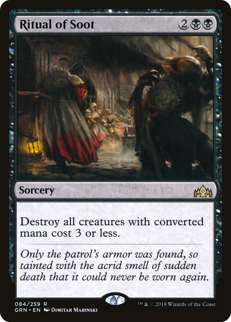 Magic: The Gathering - Ritual of Soot - Guilds of Ravnica