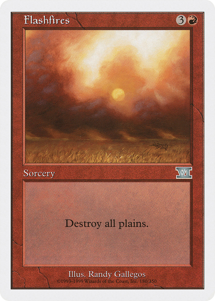 Magic: The Gathering - Flashfires - Classic Sixth Edition